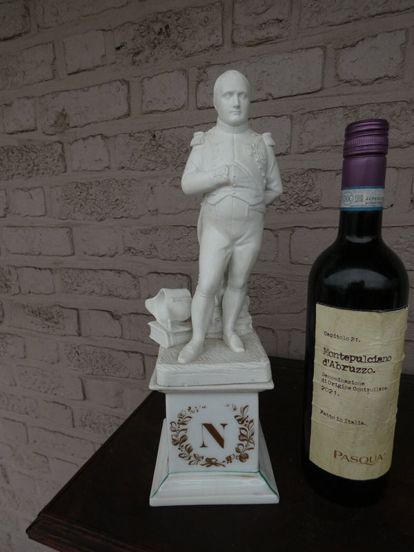 Antique italian Bisque porcelain napoleon Figurine statue