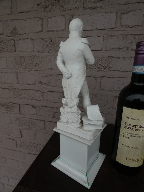 Antique italian Bisque porcelain napoleon Figurine statue