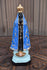 Belgian 1960  chalk black our lady of halle madonna Statue figurine