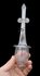 Antique Belgian Liegeois 18thc glass  hand blown holy water font rare