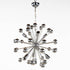 Mid-century chrome  Sputnik chandelier lamp 1970