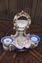 Antique french vieux paris porcelain inkwell