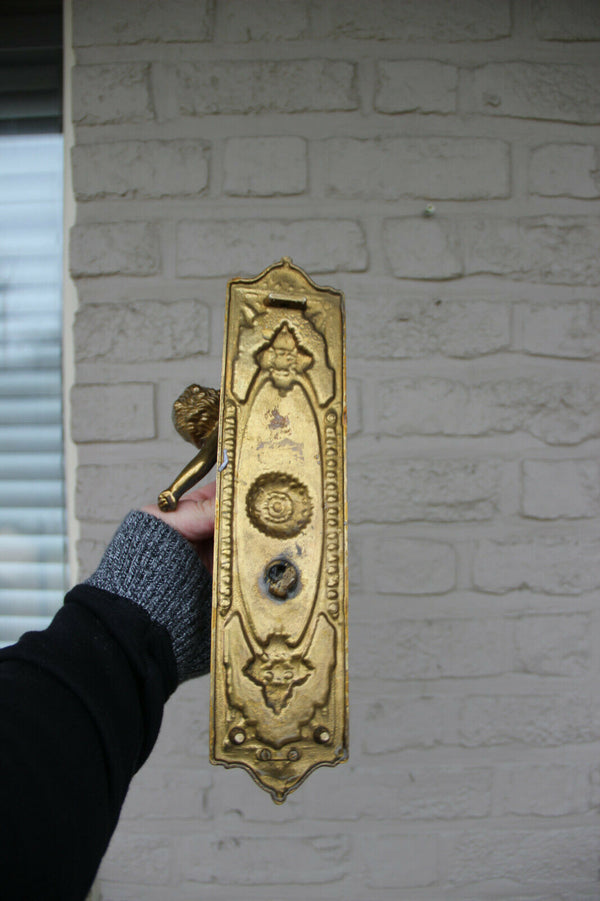 Set 4 antique Bronze putti angel Wall candle holders sconces