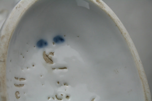 Antique SET VIEUX PARIS porcelain vases Set French Floral decor 1900