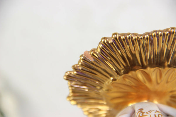 Stunning Religious Pattarino school Terracotta Madonna child statue italian 60s