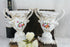 Antique French pair vieux paris old porcelain floral vases 1900 marked