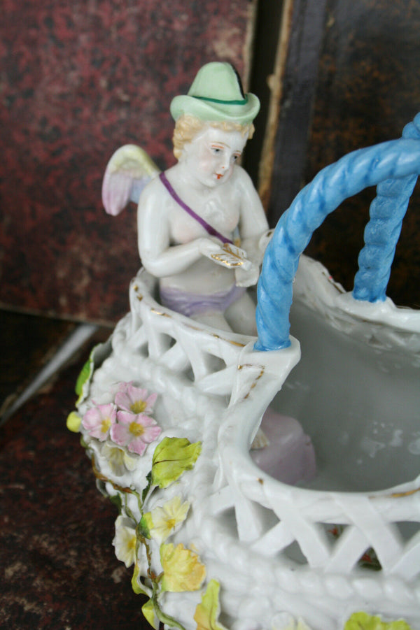 Gorgeous French marked porcelain planter
