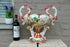 Huge italian Capodimonte porcelain Ceramic putti romantic Centerpiece vase