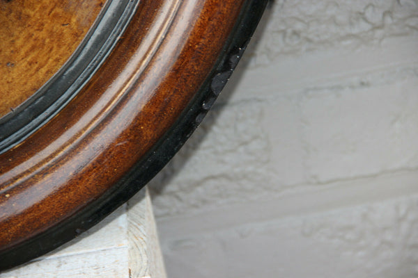 HUGE pair Chalkware Hunt trophy Black forest design wall plaques panels