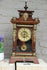 Antique Wood carved junghans clock caryatid figurines ornaments