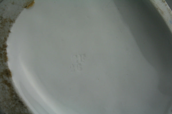 Antique SET VIEUX PARIS porcelain vases Set French Floral decor 1900