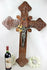 XXL 33" Wood carved Religious altar church crucifix christ cross