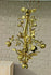 Rare Antique french Art nouveau Chestnut floral bronze chandelier