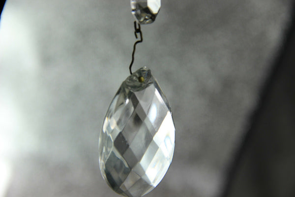 PAIR French Daisy flower green glass wall lights sconces attr maison bagues 1960