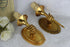 PAIR mid century Wall lights sconces brass hands attr. maison Jansen Paris