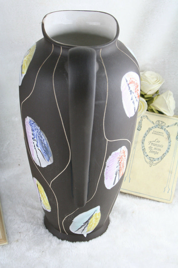 1950's West germany marked VASE pottery rare model with