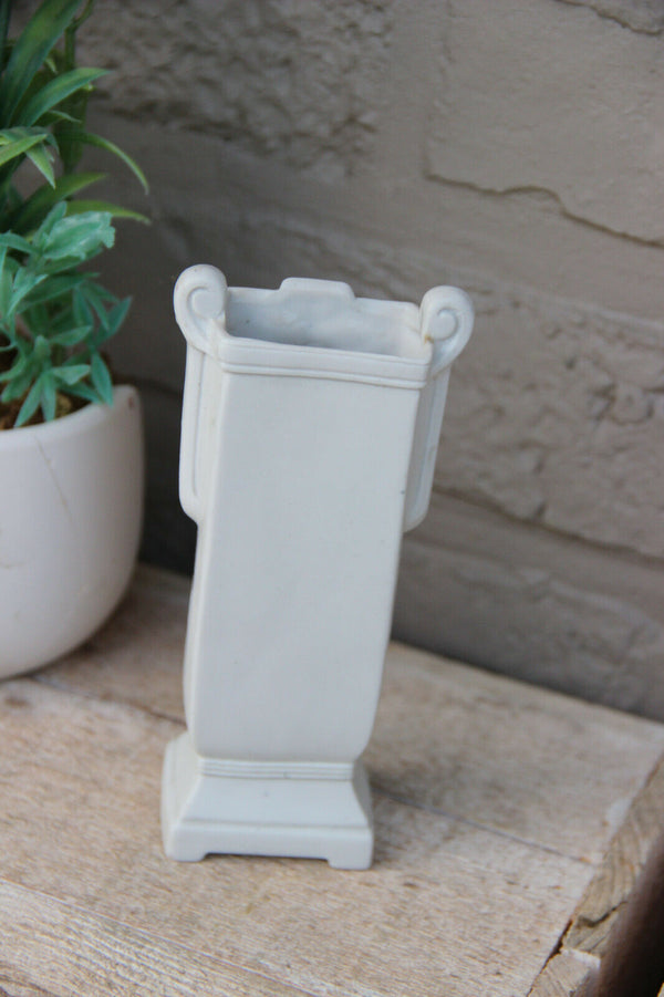 Antique Small French bisque porcelain Vase figurine