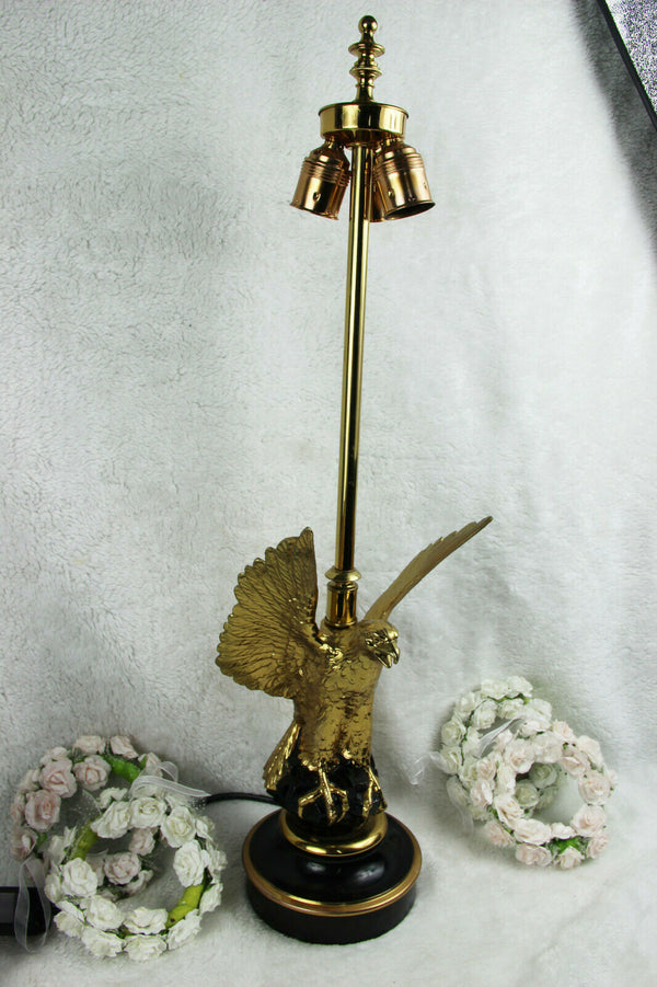 Mid century hollywood regency MAISON JANSEN EAGLE table lamp 1960