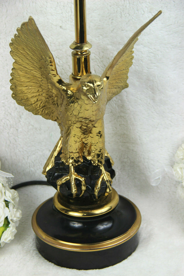 Mid century hollywood regency MAISON JANSEN EAGLE table lamp 1960