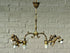 Unusual rare French bronze antique 4 putti angels Chandelier lamp