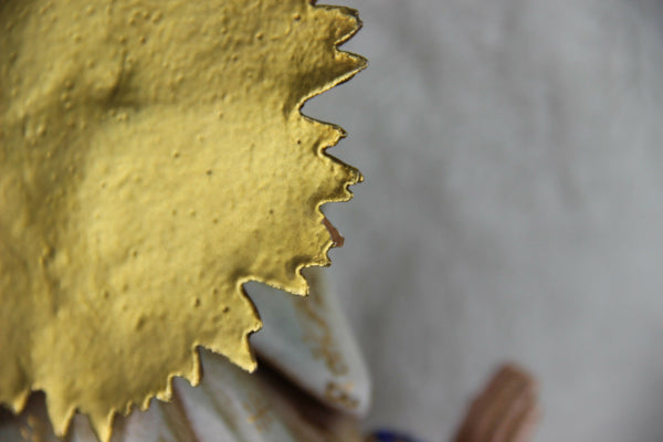 PATTARINO school XL MAdonna terracotta polychrome statue italian 1950 Religious