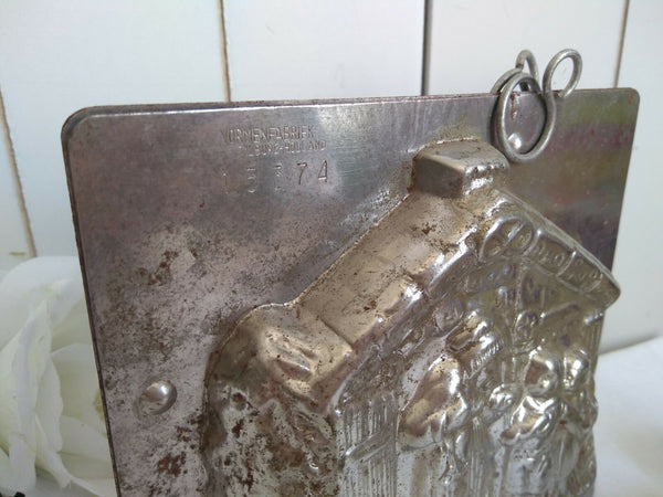 Antique Rare Hansel and Gretel Chocolate mold dutch Tilburg vormenfabriek