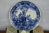 Large Delft Blue white Pottery Dutch plate marked porcelain chemkefa
