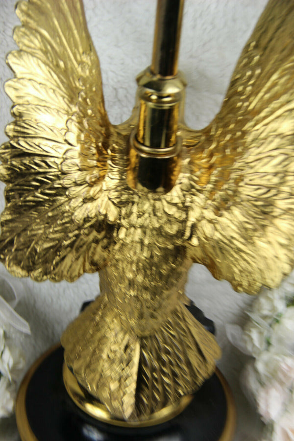 Mid century hollywood regency MAISON JANSEN EAGLE table lamp 1960
