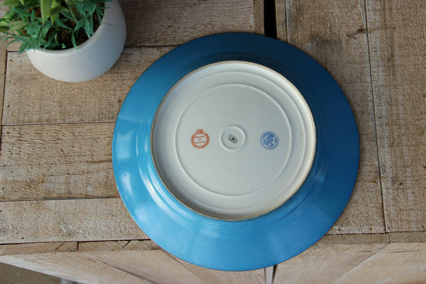 Antique SEVRES chateau tuileries marked Putti angel monogram  porcelain plate