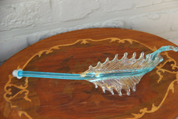 Murano italian hand blown replacement leaf element part chandelier