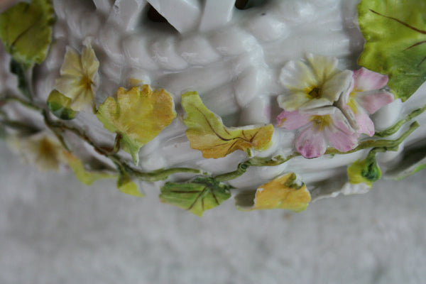 Gorgeous French marked porcelain planter