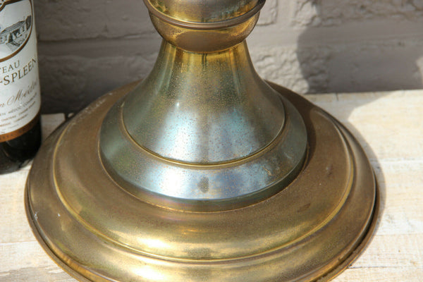 XL metal copper french Jardiniere planter ram heads