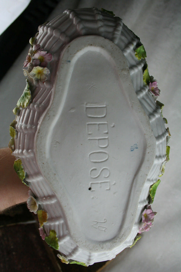 Gorgeous French marked porcelain planter