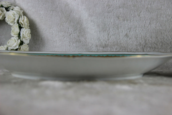 Antique Limoges French porcelain putti cherub hand paint signed Plate