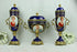 Rare French Napoleon Josephine portrait Vase Centerpiece Limoges porcelain set