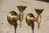PAIR French Bronze Hand sconces wall lights attr MAISON JANSEN PAris 1960