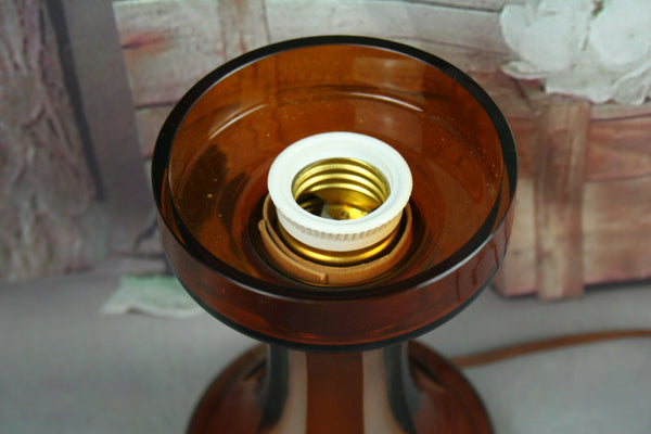 Belgian Glass cutted Crystal lamp very detailed cutting lamp