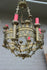 Antique Bronze Neo Gothic church castle Chandelier religious
