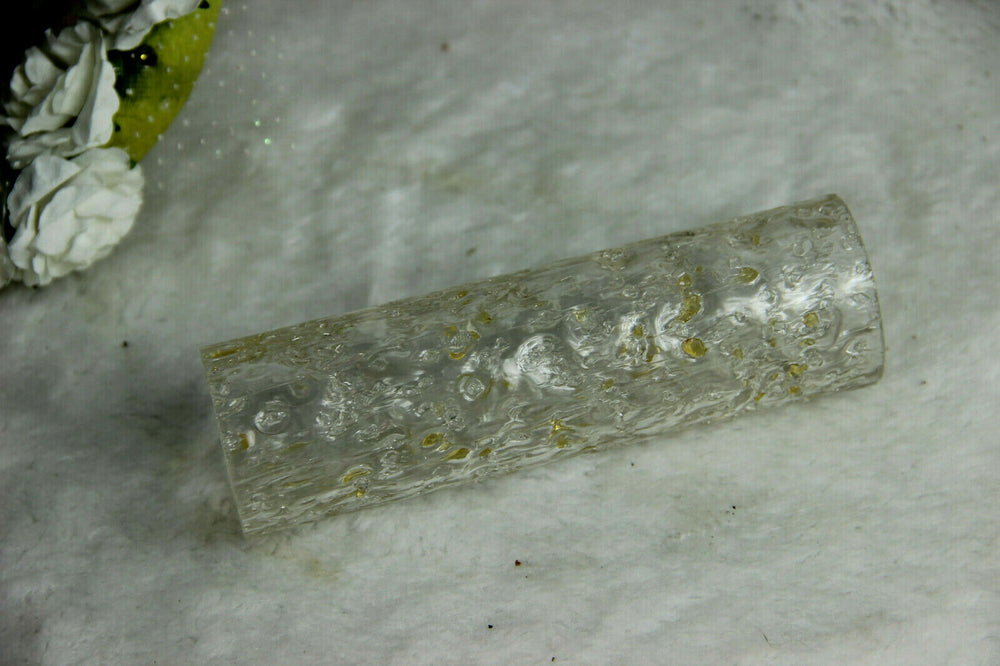 DORIA Mid century Retro Glass Tube shade replacement chandelier lamp  10 cm