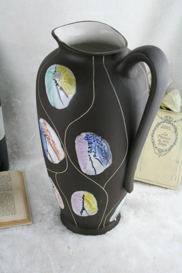1950's West germany marked VASE pottery rare model with