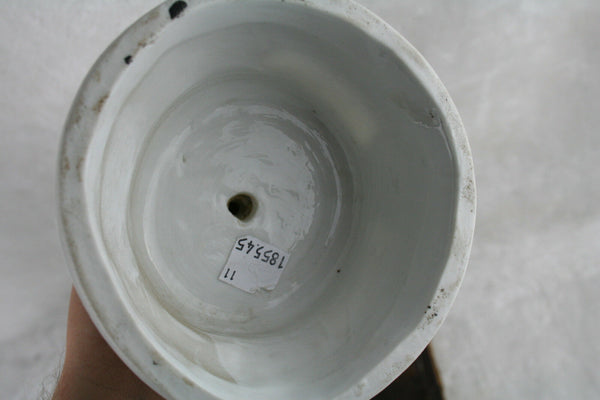 Rare Antique Vieux paris porcelain religious saint joseph statue sculpure