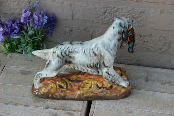 Royal Doulton hunting dog setter figurine statue signed HN2529