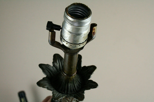 Gorgeous XL Antique French putti angels Lamp 1935