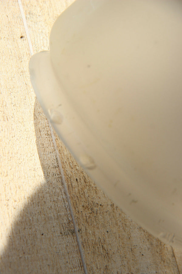 Antique French Brass Crystal Lantern entrance hall chandelier putti heads