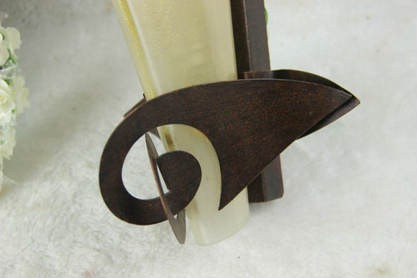 Murano mid century TERZANI Art glass wall light sconce 1970