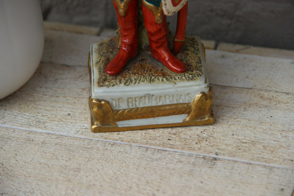 Scheibe alsbach german porcelain Napoleon officer figurine soldier