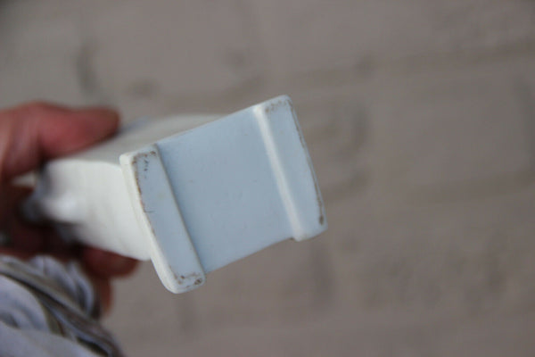 Antique Small French bisque porcelain Vase figurine