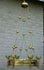 HUGE Church brass copper chandelier candle holders religious neo gothic french