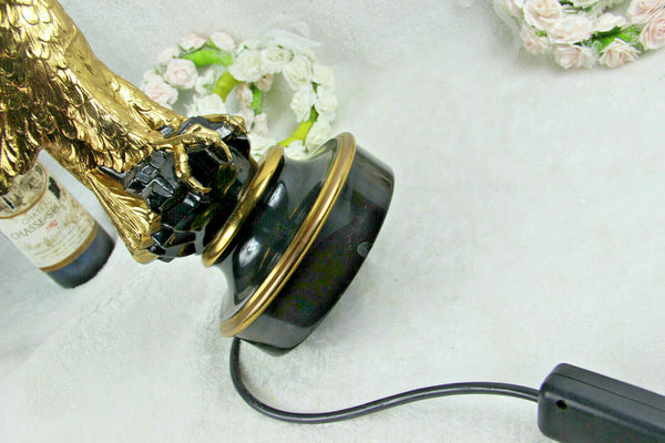 Mid century hollywood regency MAISON JANSEN EAGLE table lamp 1960