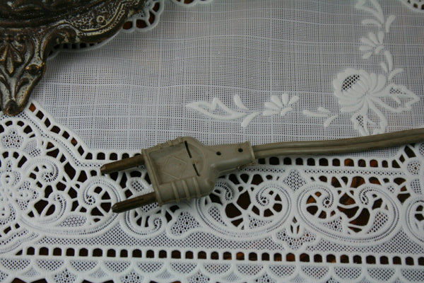 BOUILLOTTE Lamp Empire France Copper 3 lights 3 fish copper shade rare